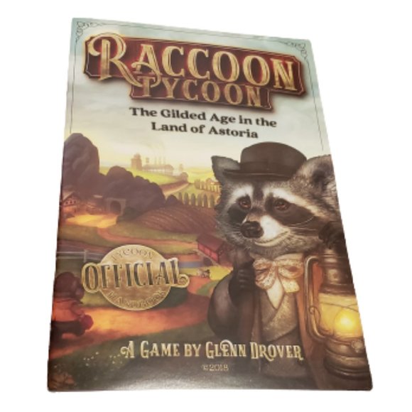 Forbidden Games 2019 Racoon Tycoon Strategy Board Game 8+ 2-5 Players - Picture 4 of 11